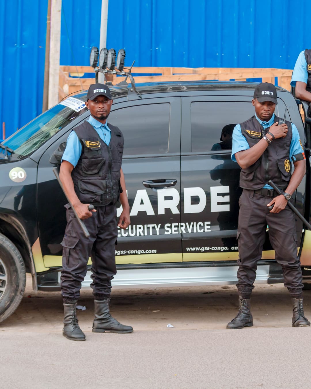 Site industriel sécurisé par GSS Congo à Kinshasa
